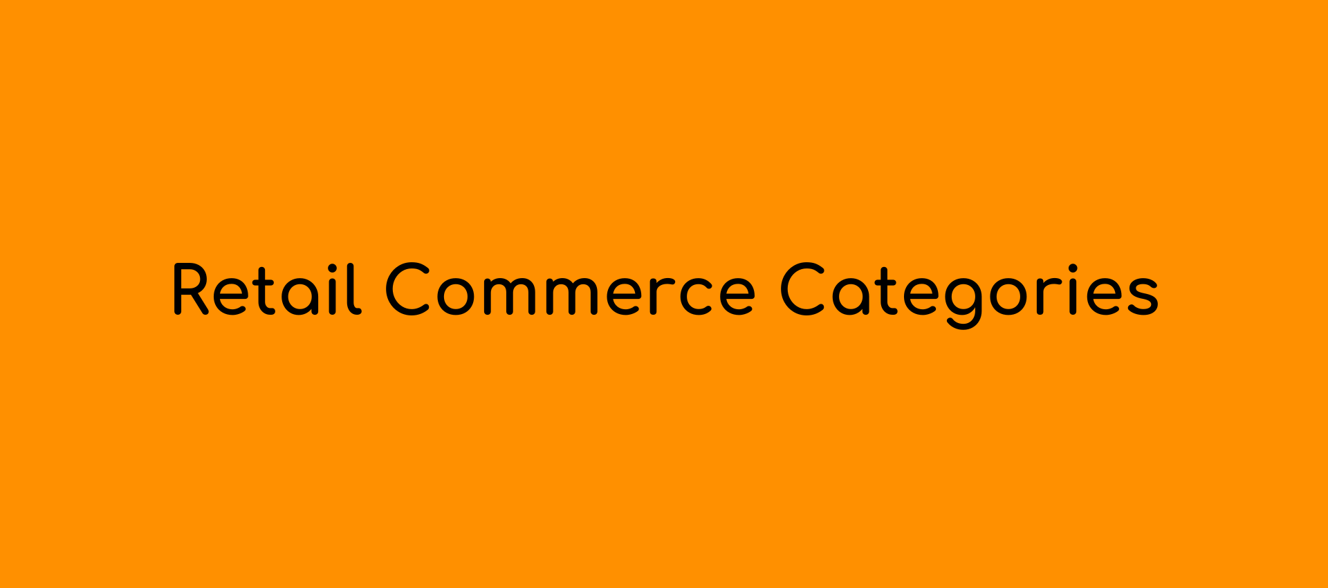 Category of RetailCommerce